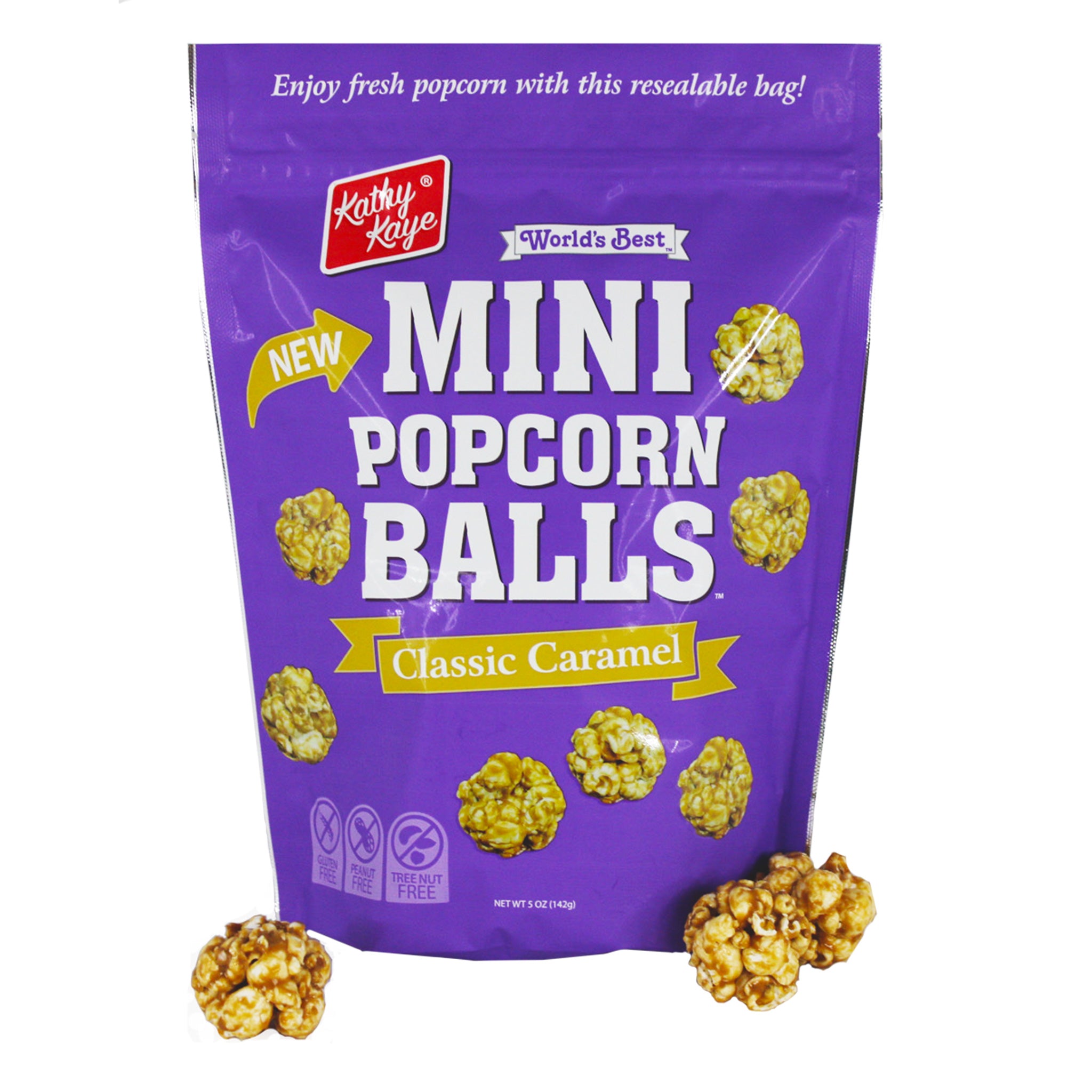 Mini Popcorn Balls Kathy Kaye Foods